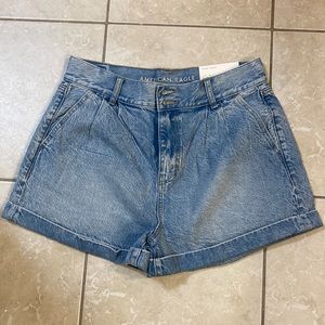 NWT AE Jean Mom Shorts